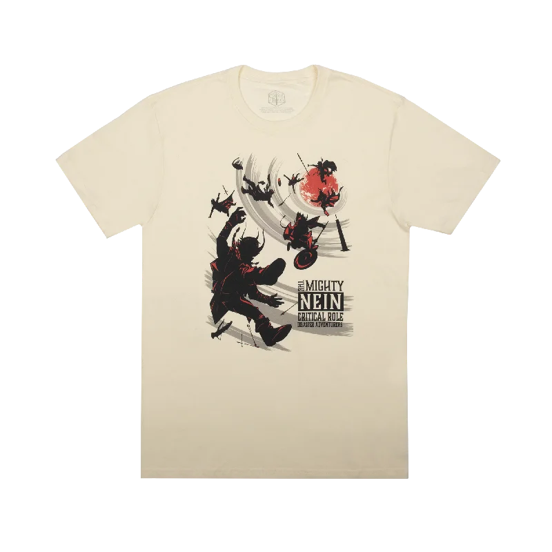 Shop new arrivals in clothing and save up to 60% off select items.  Mighty Nein Falling Moon Natural Tee