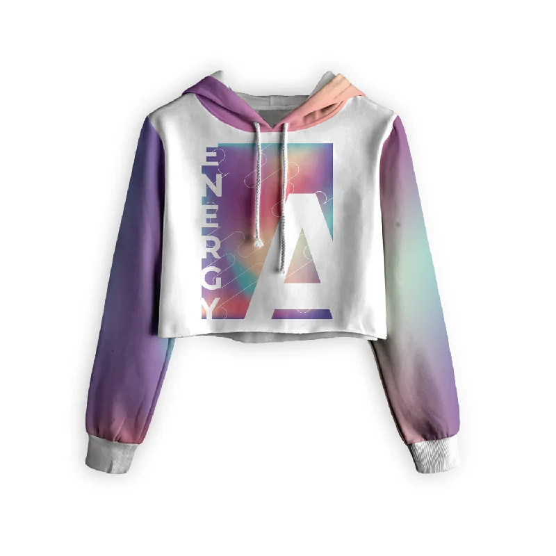 Shop trendy clothing for every season – Special promotion today.  Energy A Cropped Hoodie