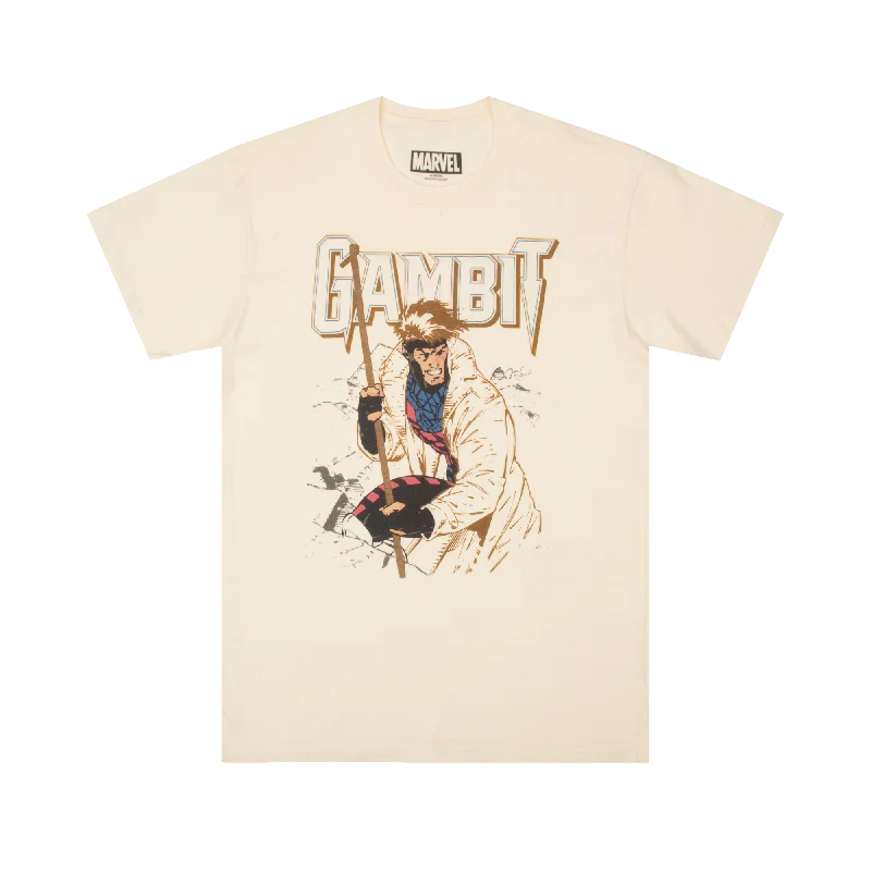 Limited-time sale: Save on all your favorite clothing items.  Gambit With Bō Staff Natural Tee