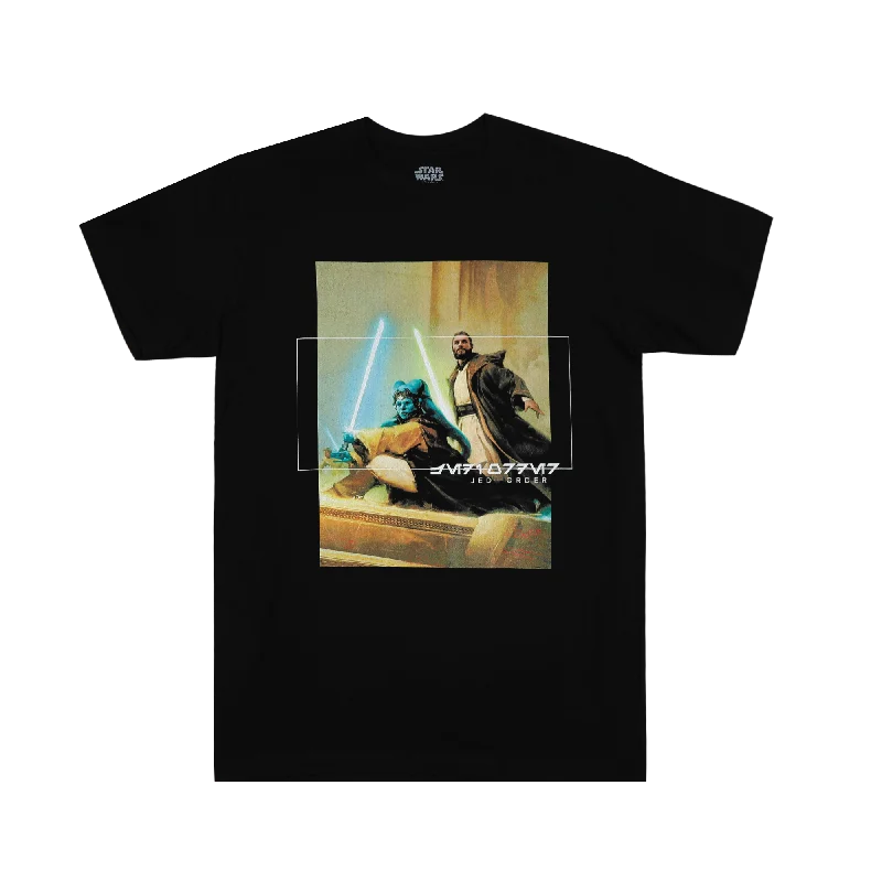 Check out the best prices on men's fashion basics – limited time offer.  High Republic Jedi Order Black Tee