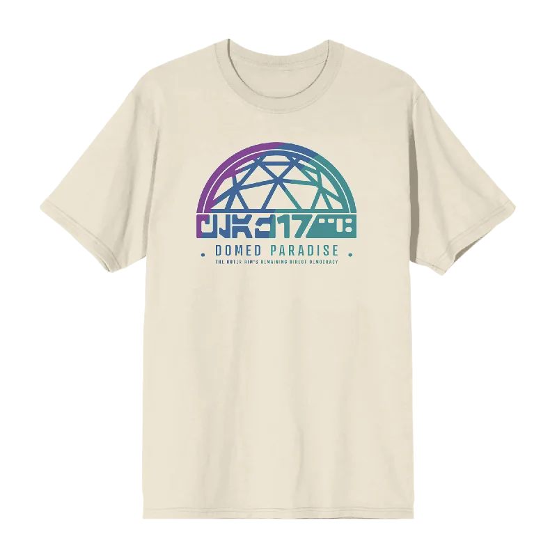 Shop the best fashion at unbeatable prices – Limited time only.  Plazir 15 Domed Paradise Natural Tee