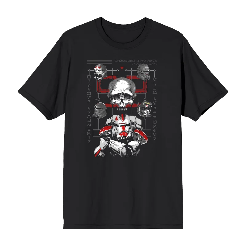 Flash sale on trendy clothing – Limited time offers available online.  The Bad Batch Hunter with Skull and Helm Black