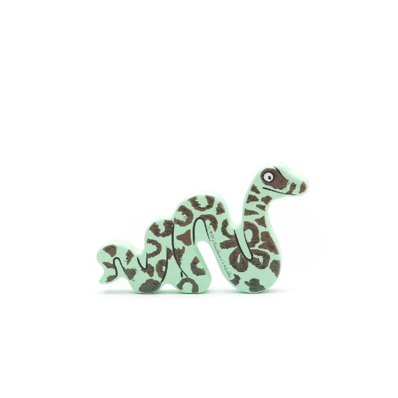 robust and engaging wooden toys for kids                   Bajo Gruffalo snake figure