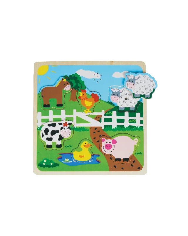 enchanted wooden toys                   Bello Sound Puzzle Farm Friends