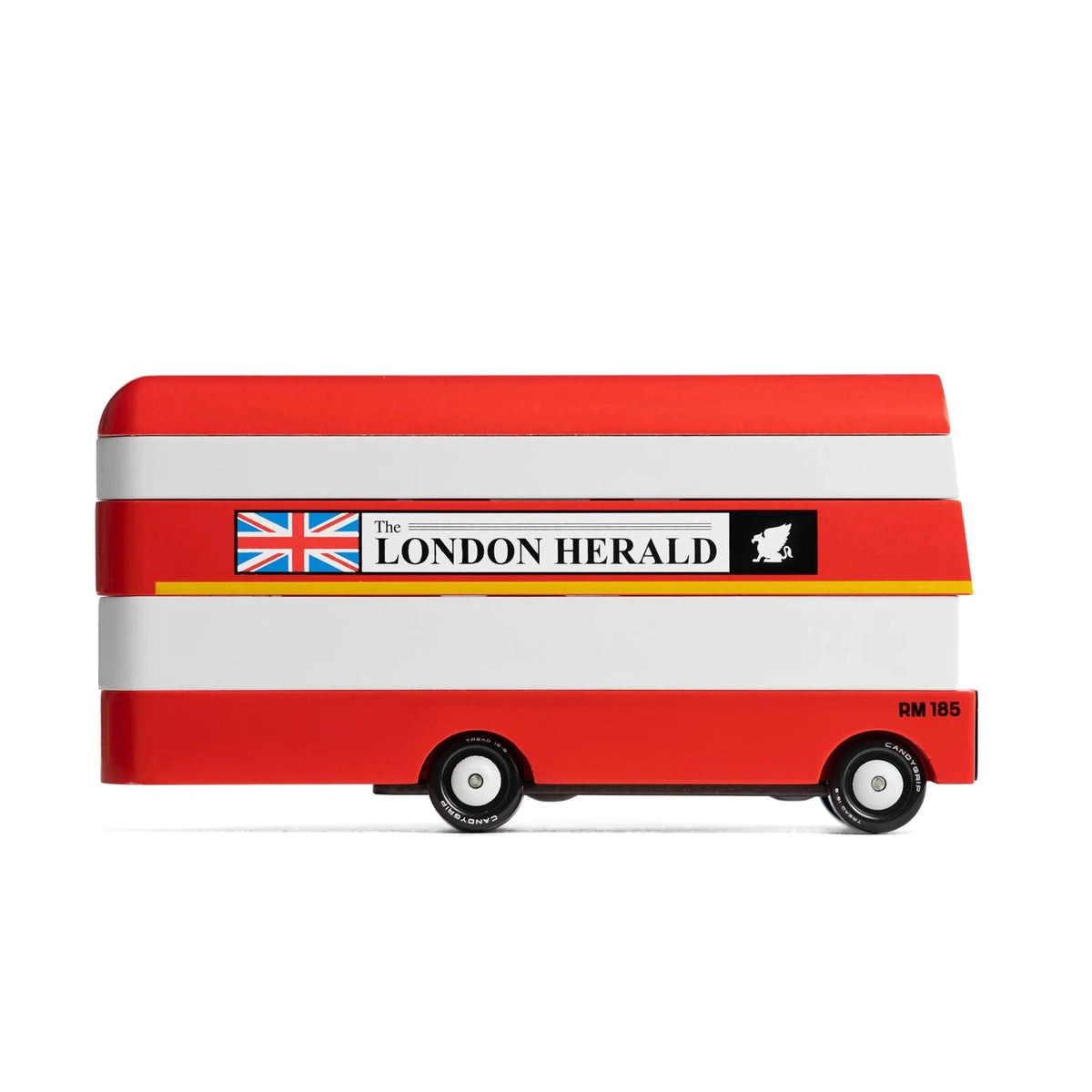 vibrant and colorful wooden toys for toddlers                   Candylab Candyvan London bus