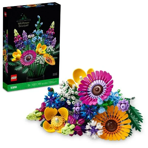 Promoting fine art skills LEGO modelsLEGO® Icons: Wildflower Bouquet 10313