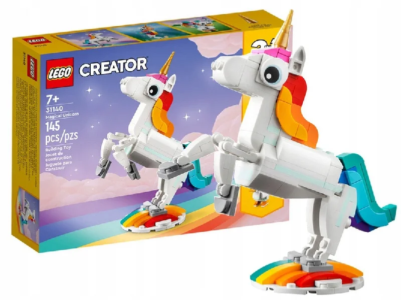 Universally loved LEGO toysLEGO® Creator Magical Unicorn 31140