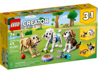 Consistently high-quality LEGO productsLEGO® Creator 3-in-1 Adorable Dogs 31137