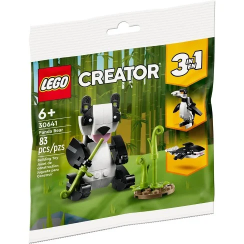 Intricate and intricate LEGO designsLEGO® Creator Panda Bear 30641