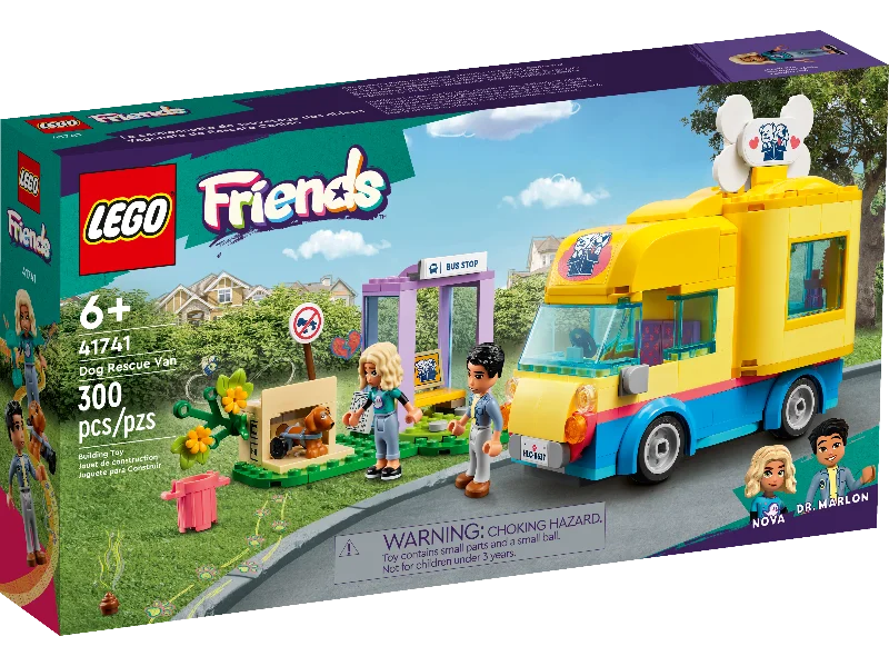 Encouraging teamwork LEGO gamesLEGO® Friends Dog Rescue Van 41741