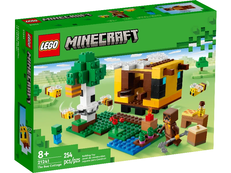 Gender-neutral LEGO toysLEGO® Minecraft™ The Bee Cottage 21241
