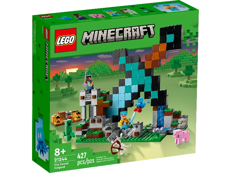 Promoting environmental awareness LEGOLEGO® Minecraft™ The Sword Outpost 21244