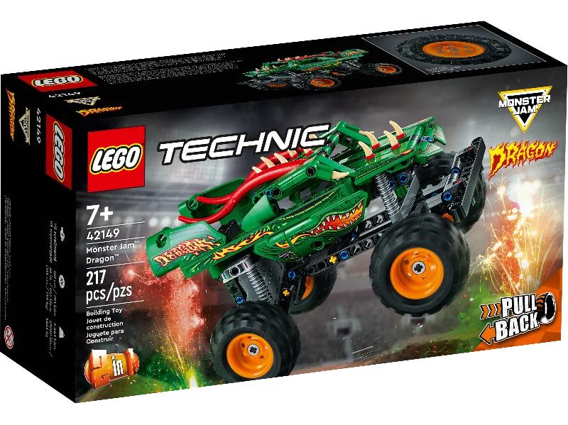 Consistently high-quality LEGO productsLEGO® Technic Monster Jam™ Dragon™ 42149