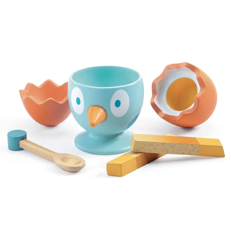 timeless wooden toys                   Djeco coco egg set