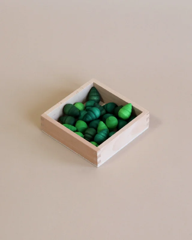 sturdy and safe wooden toys                 Grapat Small Storage Box