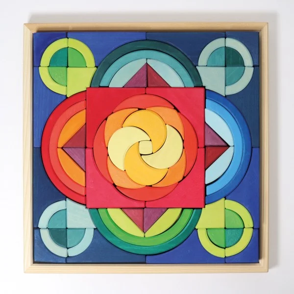 non-toxic wooden toys                   Grimm's Arcs in Squares