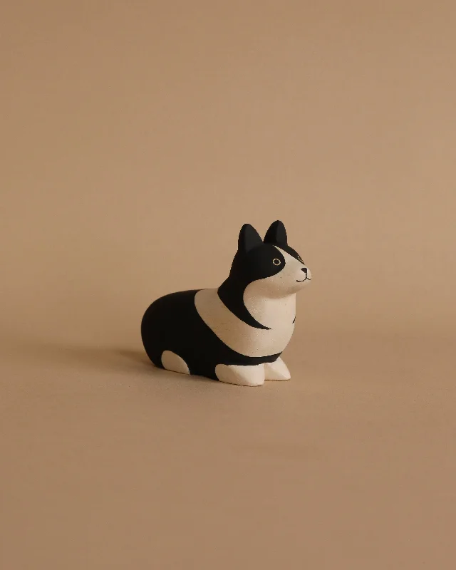 historically inspired wooden toys that teach history Handmade Tiny Wooden Animals - Corgi Dog historically inspired wooden toys that teach history Handmade Tiny Wooden Animals - Corgi Dog