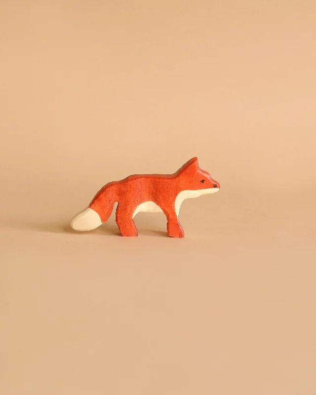 safe and non-toxic wooden toys that parents can trust                   Holztiger Fox, Small