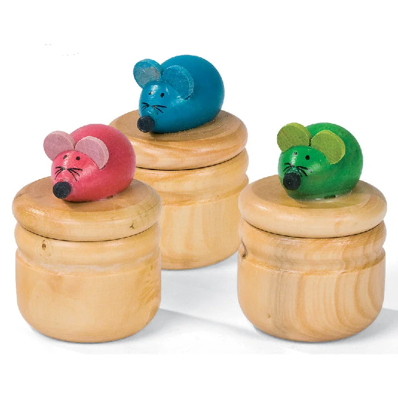 safe and durable wooden toys                   Janod 3D Mouse Tooth Box