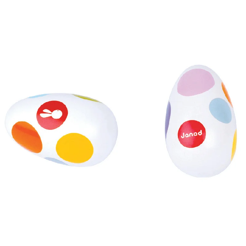 timeless classic wooden toys                   Janod Confetti Shaking Egg