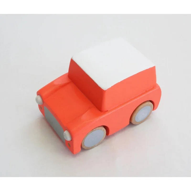 robust and engaging wooden toys for kids kiko+ & gg* Kuruma Classic Wooden Wind Up Car Orange robust and engaging wooden toys for kids kiko+ & gg* Kuruma Classic Wooden Wind Up Car Orange