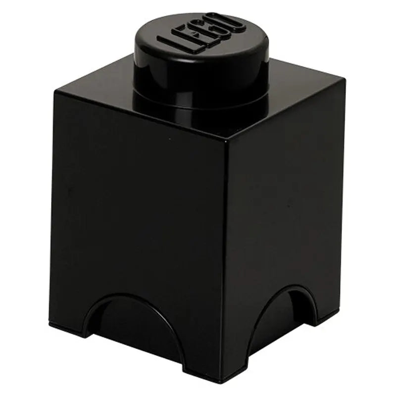 Captivating and enchanting LEGO worldsLego - 1 Stud Storage Brick - Black