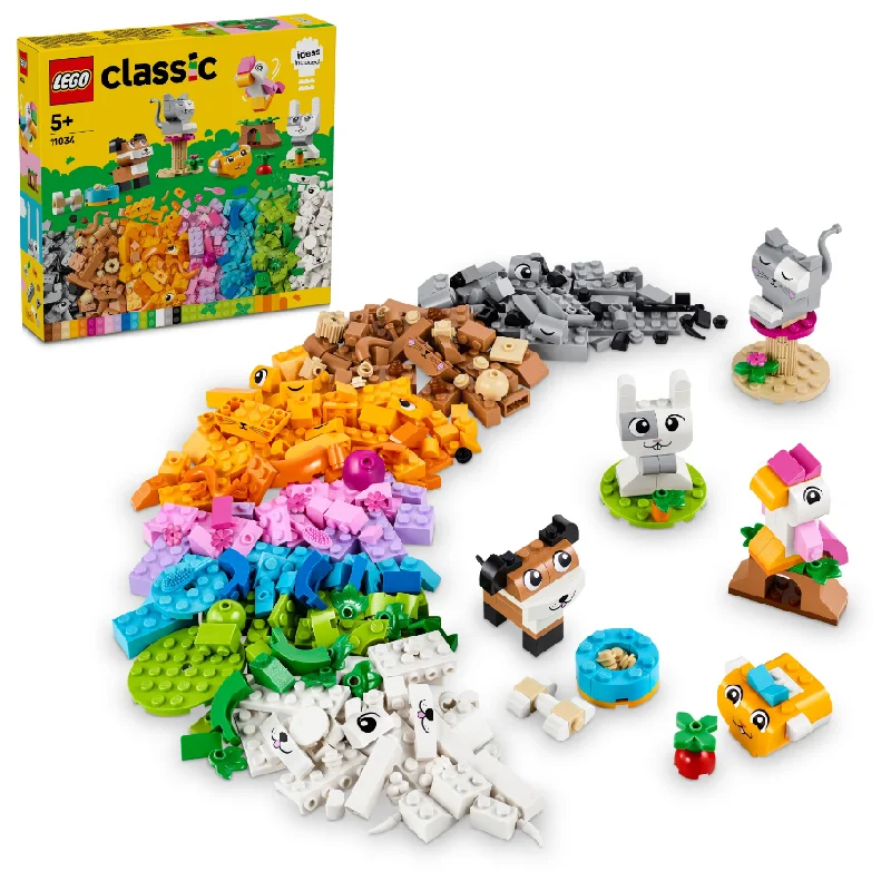 Encouraging social interaction LEGOLEGO 11034 Classic Creative Pets