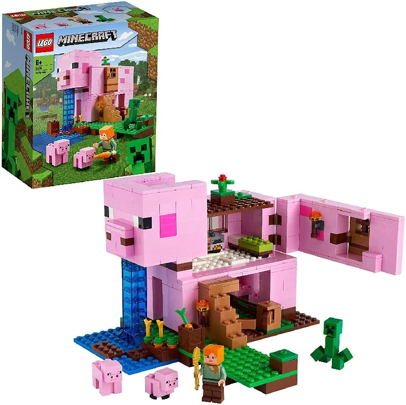Promoting fine motor skills LEGO setsLEGO MINECRAFT 21170 The Pig House Building Set Promoting fine motor skills LEGO setsLEGO MINECRAFT 21170 The Pig House Building Set