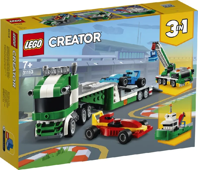Offering hours of entertainment LEGOLEGO 31113 Creator Race Car Transporter