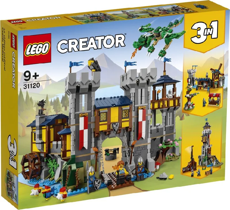 Promoting spatial awareness LEGOLEGO 31120 Creator Medieval Castle