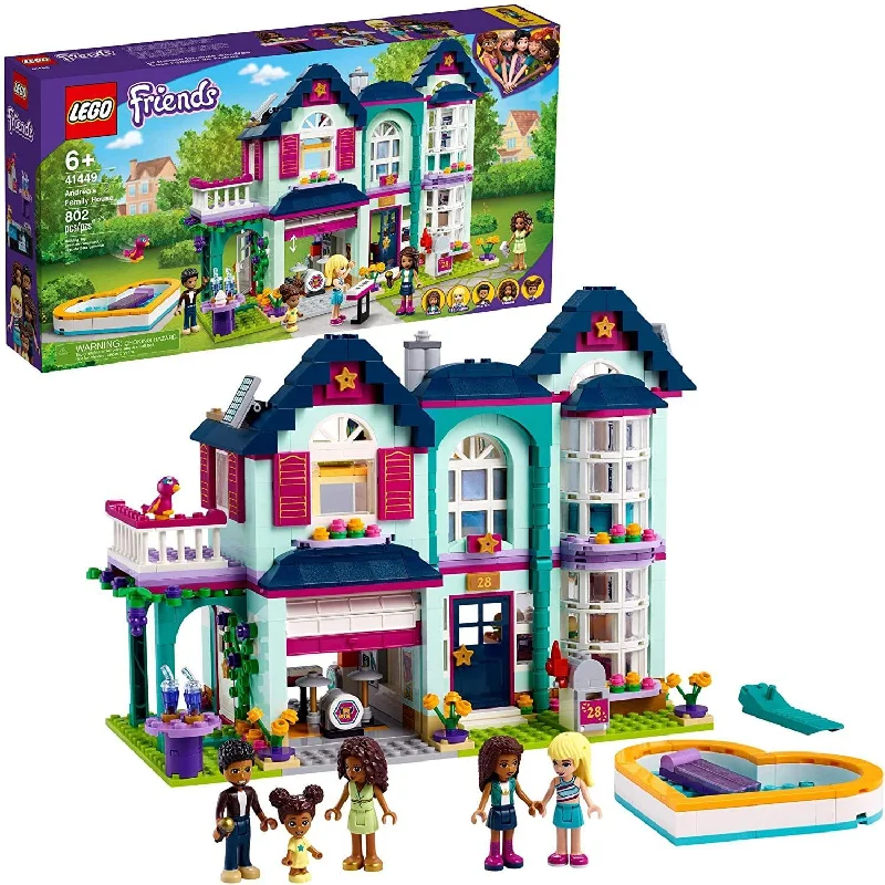 Gender-neutral LEGO toysLEGO FRIENDS 41449 Andrea's Family House