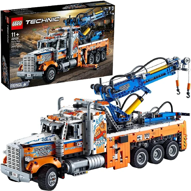 Encouraging hand-eye coordination LEGOLEGO TECHNIC 42128 Heavy-Duty Tow Truck Building Kit Encouraging hand-eye coordination LEGOLEGO TECHNIC 42128 Heavy-Duty Tow Truck Building Kit