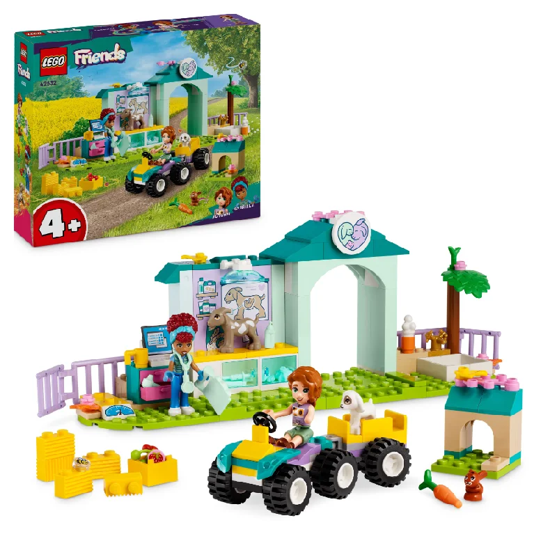Captivating and enchanting LEGO worldsLEGO 42632 Friends Farm Animal Vet Clinic