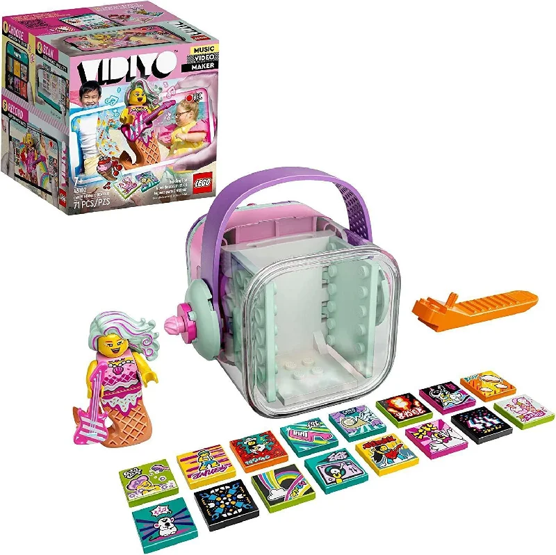 Environmentally friendly LEGO materialsLEGO 43102 VIDIYO Candy Mermaid Beatbox
