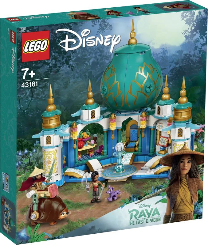 Finely detailed LEGO structuresLEGO 43181 Disney Princess Raya And The Heart Palace