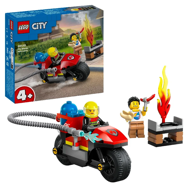 Environmentally friendly LEGO materialsLEGO 60410 City Fire Rescue Motorcycle