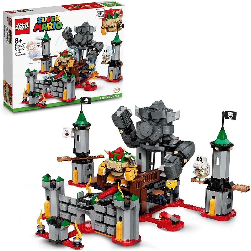 Offering interactive play LEGOLEGO SUPER MARIO 71369 Super Mario Bowser’s Castle Boss Battle Expansion Set Offering interactive play LEGOLEGO SUPER MARIO 71369 Super Mario Bowser’s Castle Boss Battle Expansion Set