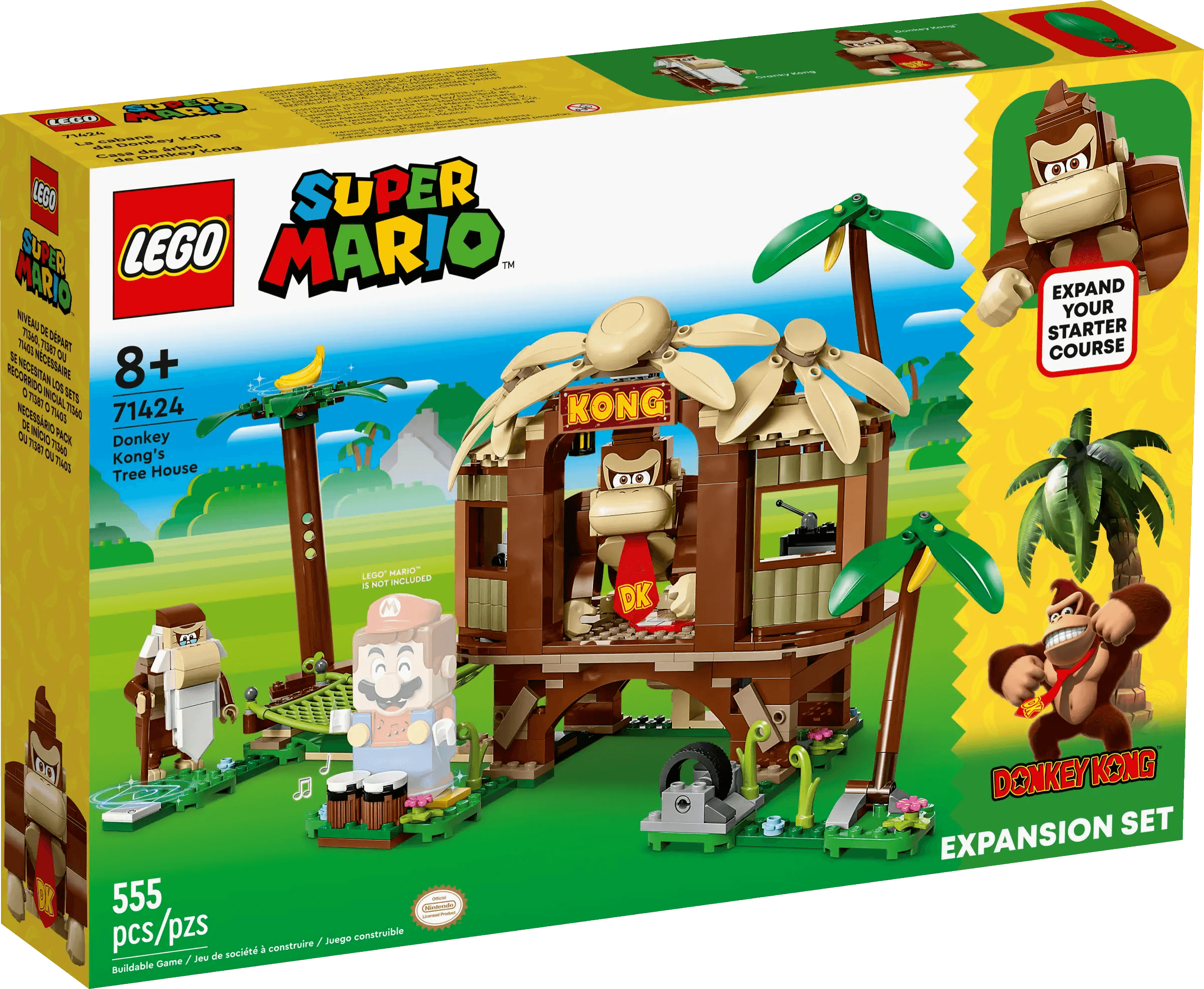 Encouraging imaginative storytelling LEGOLEGO SUPER MARIO 71424 Super Mario Donkey Kong's Tree House Expansion Set Encouraging imaginative storytelling LEGOLEGO SUPER MARIO 71424 Super Mario Donkey Kong's Tree House Expansion Set