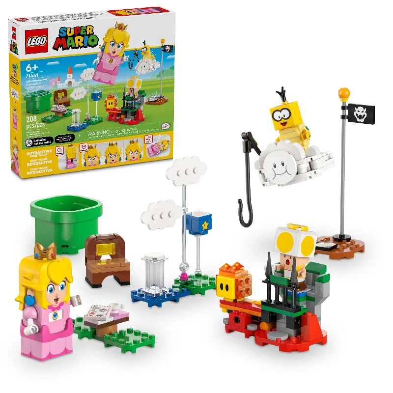 Seamlessly fitting LEGO connectionsLEGO 71441 Super Mario Adventures With Interactive LEGO Peach Seamlessly fitting LEGO connectionsLEGO 71441 Super Mario Adventures With Interactive LEGO Peach