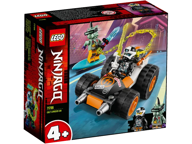 Offering a sense of nostalgia LEGOLEGO 71706 Ninjago Cole's Speeder Car