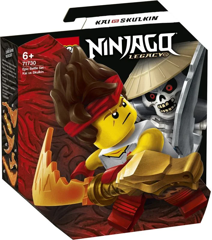 Environmentally friendly LEGO materialsLEGO 71730 Ninjago Legacy Epic Battle Set Kai Vs Skulkin Environmentally friendly LEGO materialsLEGO 71730 Ninjago Legacy Epic Battle Set Kai Vs Skulkin