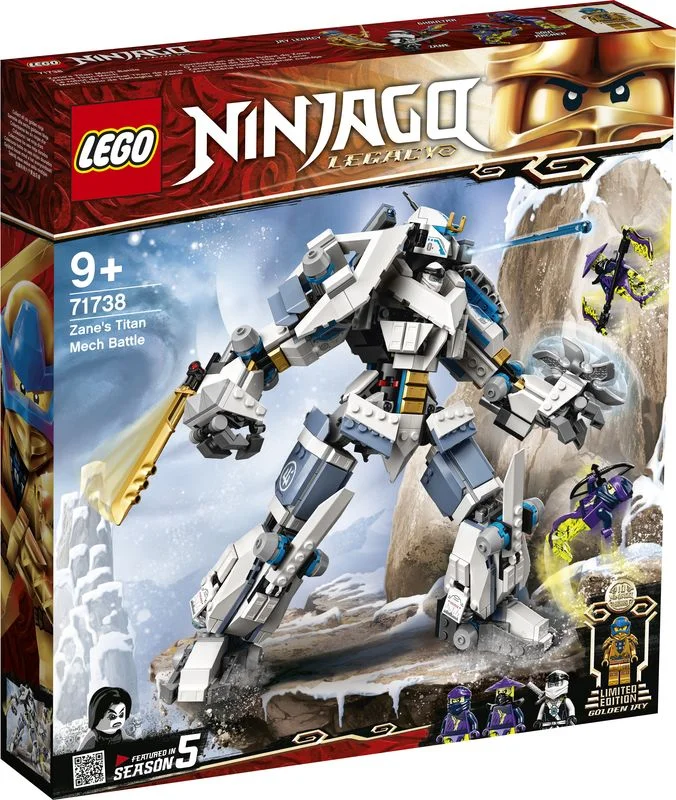 Customizable and personalized LEGO optionsLEGO 71738 Ninjago Legacy Zane's Titan Mech Battle