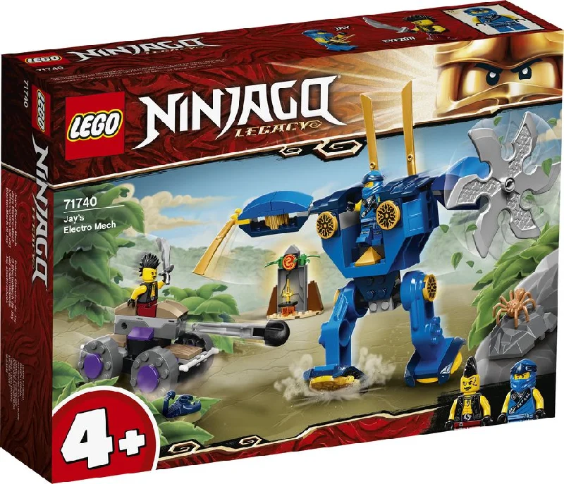 Promoting fine art skills LEGO modelsLEGO 71740 Ninjago Jay's Electro Mech