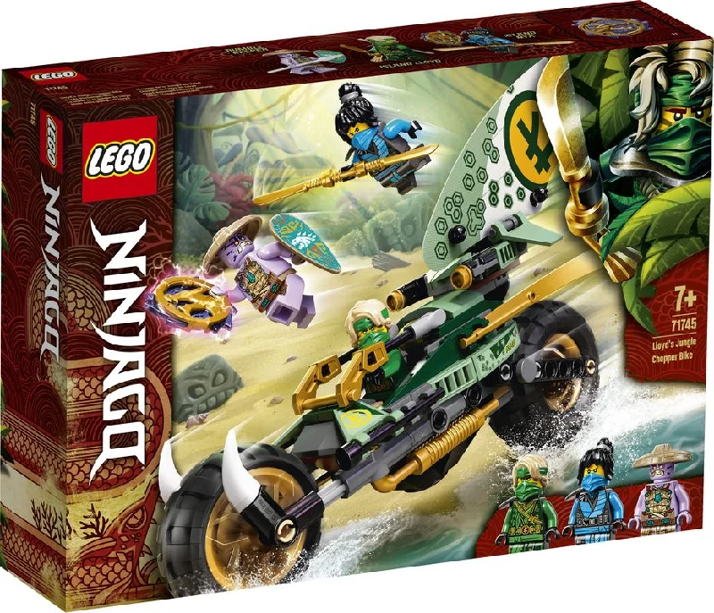 Promoting social skills LEGO playLEGO 71745 Ninjago Lloyd's Jungle Chopper Bike