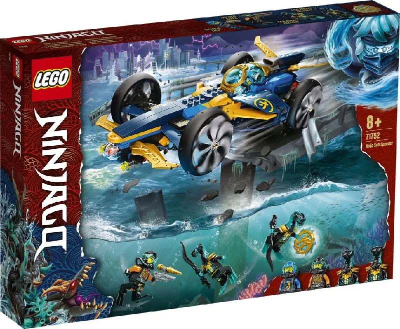 Offering a sense of accomplishment LEGOLEGO 71752 Ninjago Ninja Sub Speeder