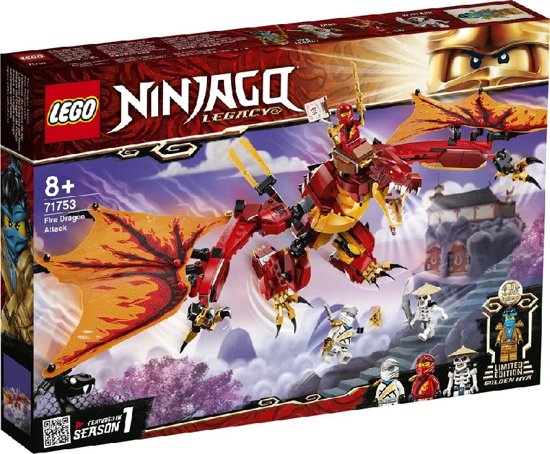 Reflecting popular cultures LEGO themesLEGO 71753 Ninjago Fire Dragon Attack
