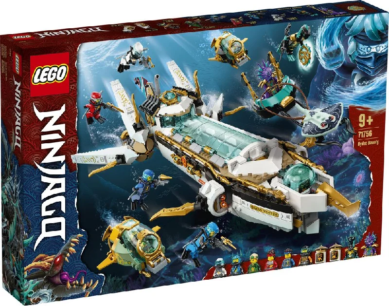 Providing a tactile learning experience LEGOLEGO 71756 Ninjago Hydro Bounty