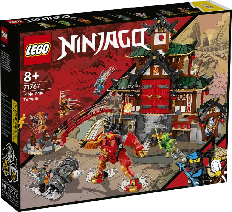 Environmentally friendly LEGO materialsLEGO 71767 Ninjago Ninja Dojo Temple