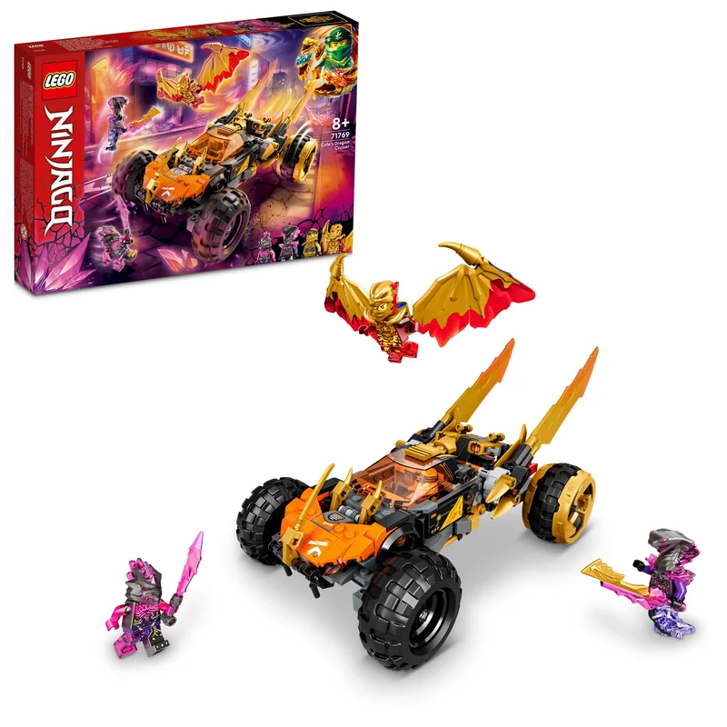 Thematically rich LEGO setsLEGO 71769 Ninjago Cole's Dragon Cruiser