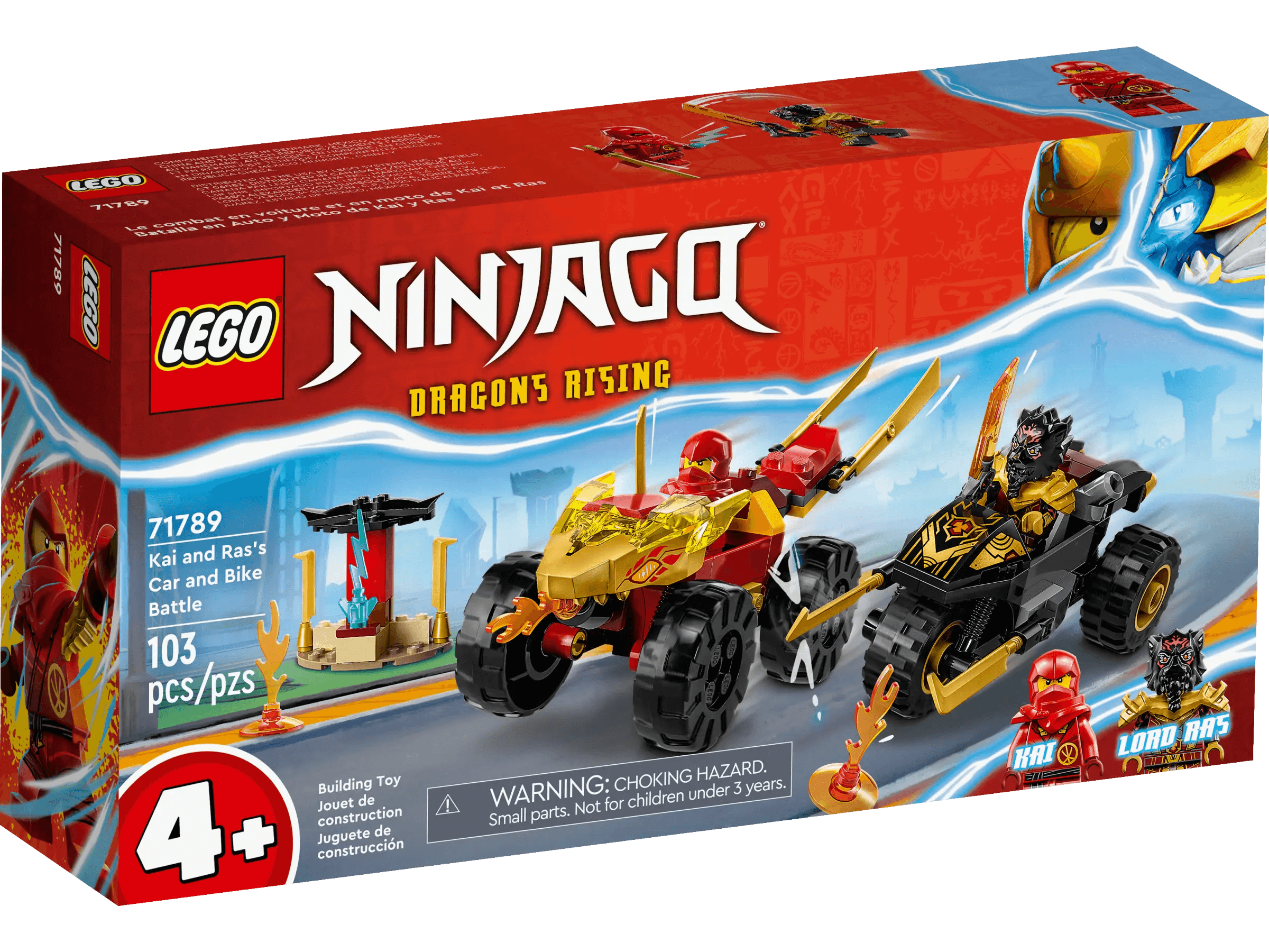 Engagement-boosting LEGO activitiesLEGO NINJAGO 71789 Kai and Ras's Car and Bike Battle Engagement-boosting LEGO activitiesLEGO NINJAGO 71789 Kai and Ras's Car and Bike Battle